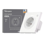 resigilat sonoff ws01tpf-e - priza inteligenta wi-fi incastrabila, monitorizare consum, 16a, control vocal si automatiza