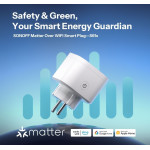 resigilat sonoff s61stpf(eu) - priza inteligenta matter cu monitorizare consum, protectie la suprasarcina si control wi-f