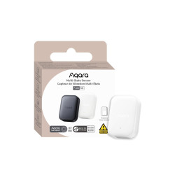 resigilat aqara multi-state sensor p100 kit (white, offline version) - senzor avansat de stare, vibratie si inclinare, proc
