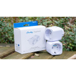 resigilat shelly plug m gen3 (pachet de 2 prize)- priza inteligenta wi-fi si bluetooth, monitorizare energie, procesor shel
