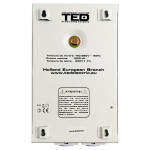 stabilizator retea maxim 500va-avr lcd 2 iesiri schuko wall ted002174 (1/4)