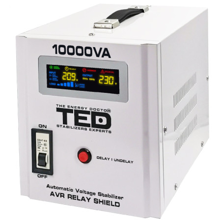 stabilizator retea maxim 10kva-avr rt series ted000071