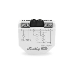 shelly pro 3em - contor inteligent de energie trifazat, montaj pe sina din, conectivitate wi-fi, lan si bluetooth, precizie