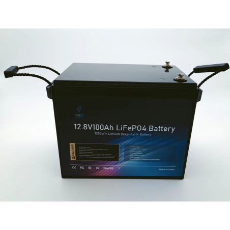 Acumulator LiFePo4 12.8V 100Ah, fara intretinere, Volt Romania