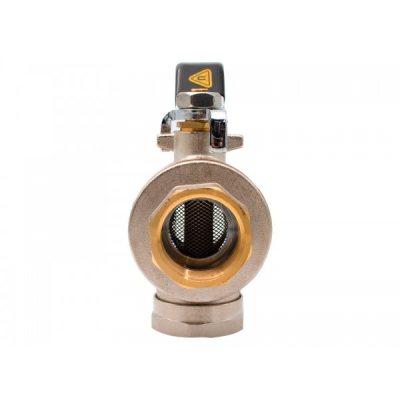 Robinet sferic cu filtru magnetic 1" FF