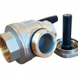 Robinet sferic cu filtru magnetic 1" FF