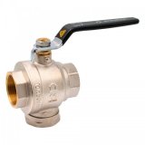 Robinet sferic cu filtru magnetic 3/4" FF