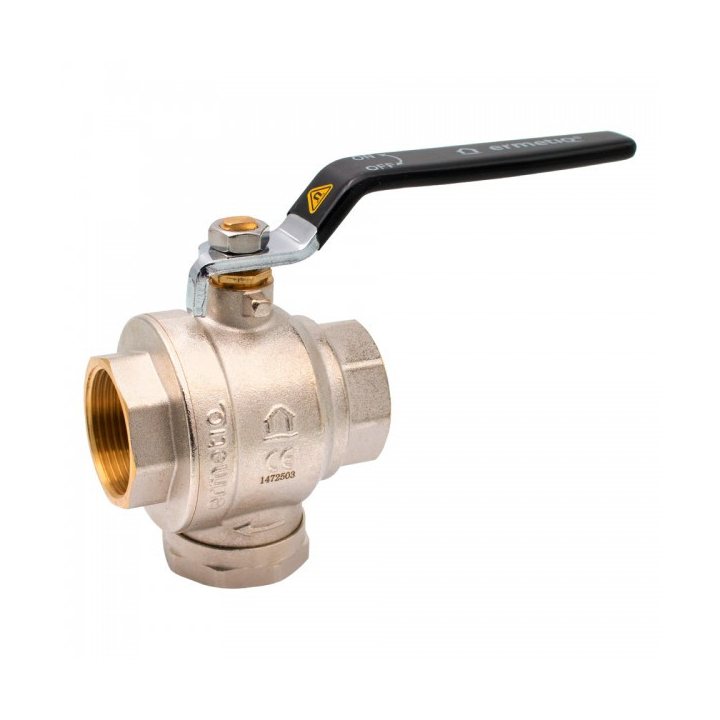 Robinet sferic cu filtru magnetic 3/4" FF