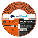 furtun pentru gradina cellfast professional cu 5 straturi, 3 4 , 50m, 28 bari, protectie uv, antirasucire