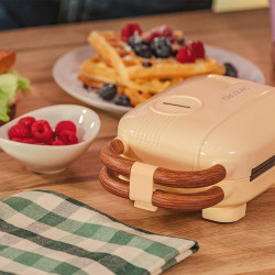 sandwich maker cecotec rock ntoast retro one, 3 in 1, 700w, sandwich, gofre, gogosi