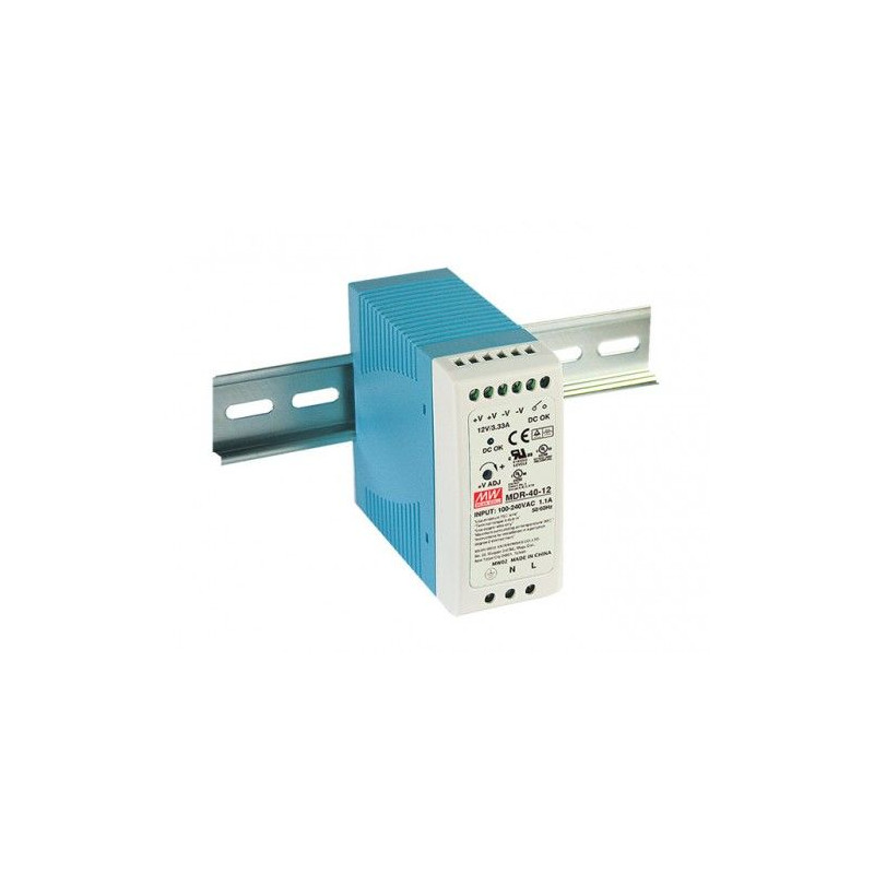 Sursa de tensiune montare sina din 50w iesiri : 1 - 5vdc 10a