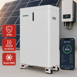 Acumulator LiFePO4 Dahai Solar DH-WLL010D1 51.2V 205Ah 10kWh IP66 pentru sisteme fotovoltaice