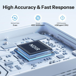 sonoff airguard co2 sawf-08p wifi lcd aparat de masurare a calitatii aerului