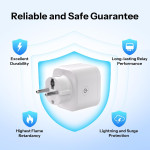 priza smart wifi sonoff s61stpf, 16a control smartphone, matter