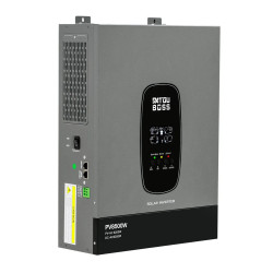 Invertor hibrid solar DATOUBOSS 6200W 48VDC la 230VAC, MPPT 120A, intrare PV 8500W, protecție BMS, intrare PV 27A