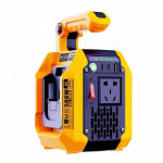 DATOUBOSS Dual Large-Capacity Battery Slots 500WInverter, Supports 10000mAh+ Any Capacity Lithium Batteries, Dual Slot 8-15 Hour