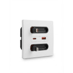 priza de perete rovo aac, incarcare rapida 20w, cabluri retractabile, usb-c si lightning, porturi usb-a si usb-c, 16a priza de perete rovo aac, incarcare rapida 20w, cabluri retractabile, usb-c si lightning, porturi usb-a si usb-c, 16a