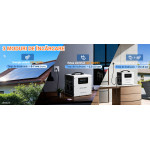 Invertor 1000W + acumulator 2009Wh iesire sinus PUR, MPPT de 550W, UPS , USB tip C de 30W și USB QC de 18W DATOUBOSS