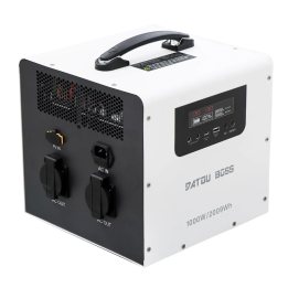 Invertor 1000W + acumulator 2009Wh iesire sinus PUR, MPPT de 550W, UPS , USB tip C de 30W și USB QC de 18W DATOUBOSS