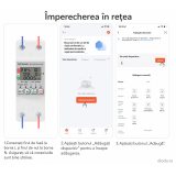 Siguranta Smart, Contor de energie, Protectie Diferentiala, 1-63A , temporizator comutare , Volt Romania