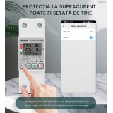 Siguranta Smart, Contor de energie, Protectie Diferentiala, 1-63A , temporizator comutare , Volt Romania