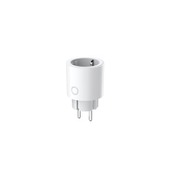 aqara power plug h2 (eu, rgb) - priza inteligenta 16a, protocol thread & zigbee 3.0, masurare consum energy, inel led rgb c