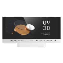 panou smart home de birou aqara panel hub s1 plus eu (desktop version) - ecran tactil color, hub zigbee 3.0 integrat, suport n