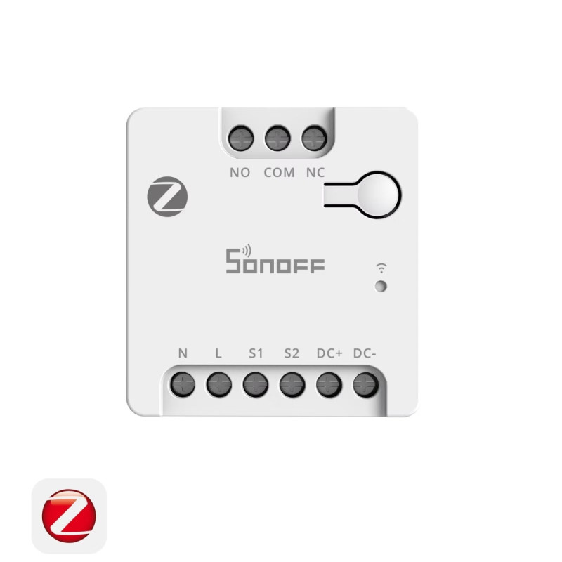 modul zigbee sonoff mini-zbd dry contact, alimentare ac/dc, pentru automatizare usa garaj, poarta, centrala termica sau motor, c modul zigbee sonoff mini-zbd dry contact, alimentare ac/dc, pentru automatizare usa garaj, poarta, centrala termica sau motor, c