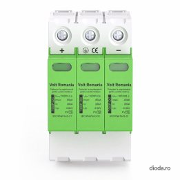 Descarcator protecție la supratensiune CC SPD 1000V 20KA~40KA TOSP-3 căi