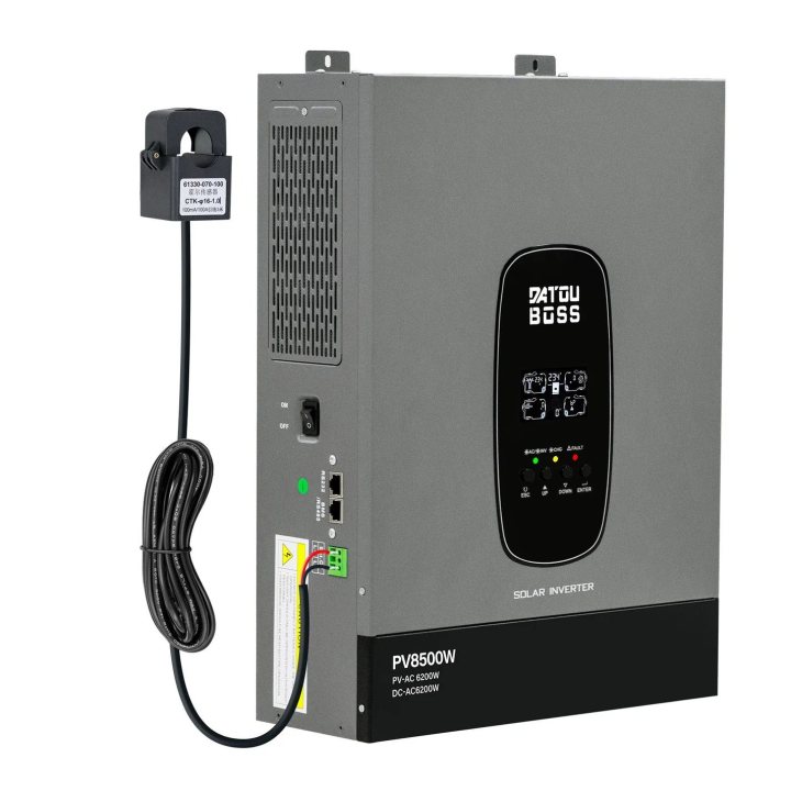 Invertor hibrid solar 6200W 48VDC , MPPT 120A, intrare PV 8500W, intrare PV 27A, anti-reflux