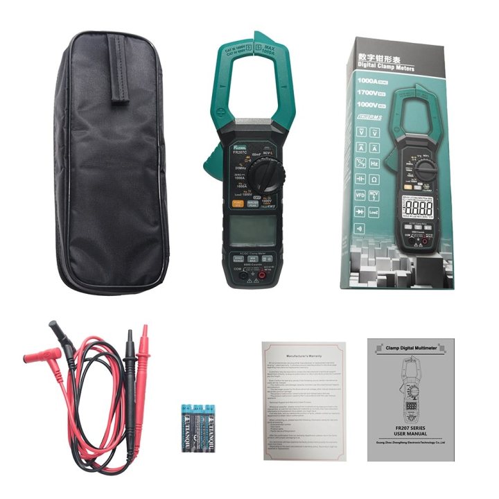 Clampmetru Multimetru digital FR207C+