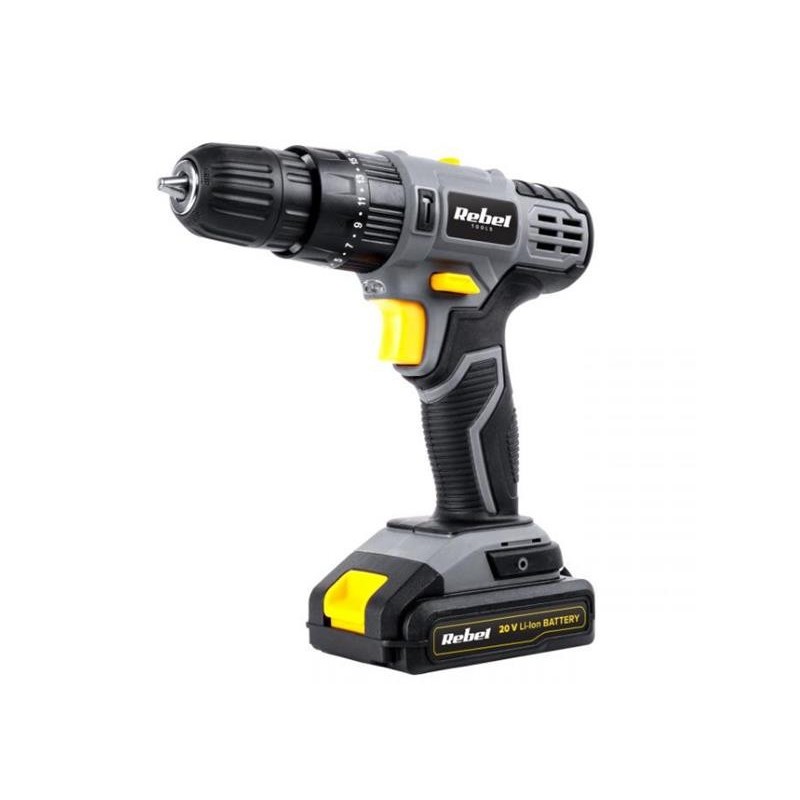 Burghie fără fir, Mașină de găurit cu impact REBEL TOOLS RB-1002 -1, dioda.ro