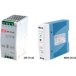 Surse de alimentare montare pe sina DIN, Sursă în comutaţie 60W 24V 85÷264VAC Montare:DIN 330g MDR-60-24 -1, dioda.ro