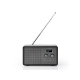 Radio digital DAB +, Radio NEDIS RDDB5110BK -1, dioda.ro