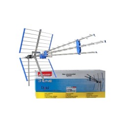 Antene TV, Antena exterioară Emme Esse 45LC, fără LTE, albastru într-o cutie, 1145mm -1, dioda.ro