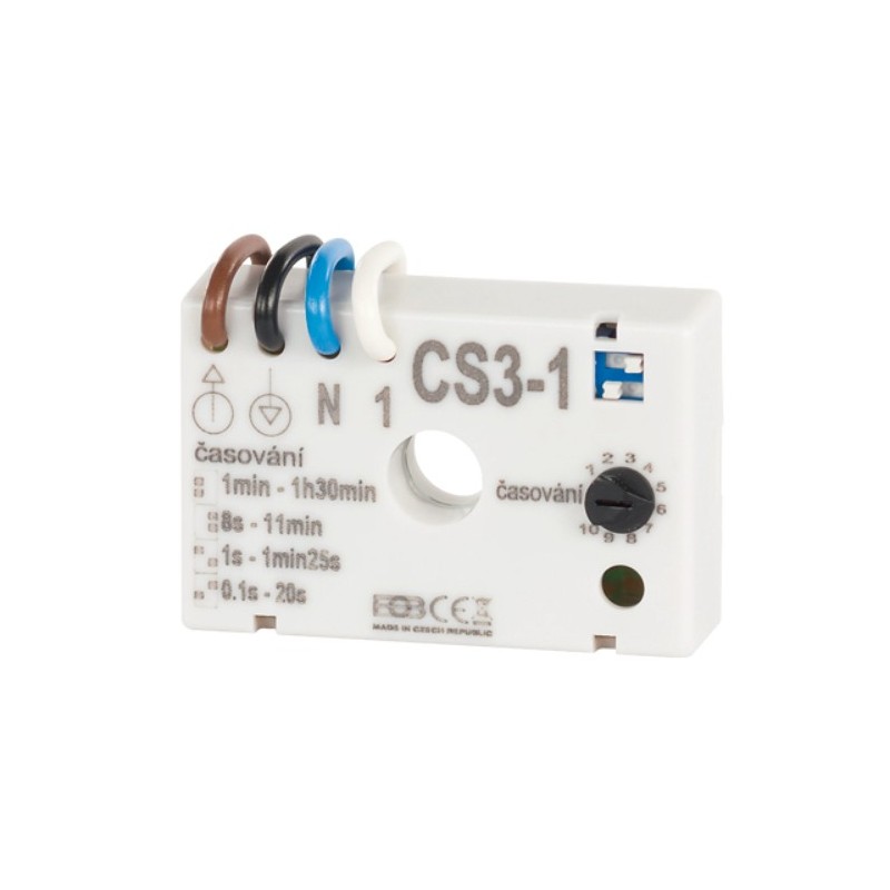 Temporizator ELEKTROBOCK CS3-1 pentru fani ST Montare Sub Tencuiala, Temporizator ELEKTROBOCK CS3-1 pentru fani -1, dioda.ro