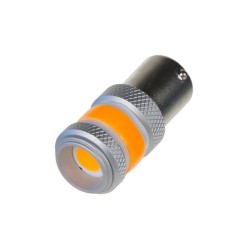 Becuri auto, Bec auto LED BAU15s 9-60V 12W STU portocaliu -1, dioda.ro