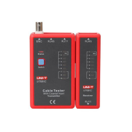 Detectoare Testere De Cablu, Tester de cablu UNI-T UT681C (RJ45, RJ11, BNC) -1, dioda.ro