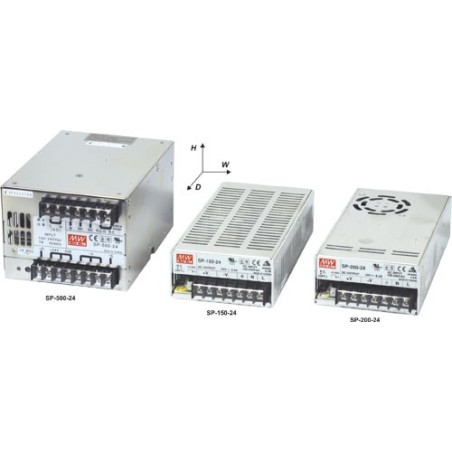 Sursă în comutaţie 15V 10A Conex.electr:bandă cu cleme RS-150-15