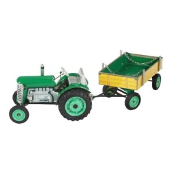Tractoare, Tractor pentru copii KOVAP ZETOR GREEN 28 cm -1, dioda.ro