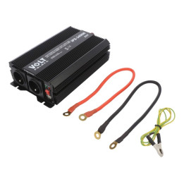 Invertoare auto, Invertor auto dc/ac 1500W Uieş: 230VAC 10,5÷15,5VDC 92% 24V IPS3000/24V-N 3IPSN34024 -1, dioda.ro