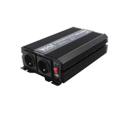 Invertor auto dc/ac 1500W Uieş: 230VAC 10,5÷15,5VDC 92% 24V IPS3000/24V-N 3IPSN34024