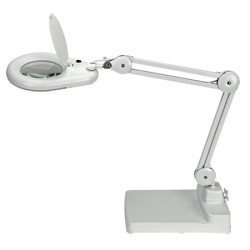 Lupa cu iluminare mărire 5 dioptri (cu pedestal) LED (56x)