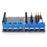 Driver Motor, Controler motor DC L293D PWM,analogică Uwej sil: 4,5÷36V 1A -4, dioda.ro