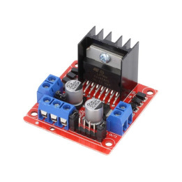 Driver Motor, Controler motor pas cu pas L298N 2A Uwej sil: 12V Uin log: 5V -1, dioda.ro