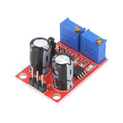 Driver Motor, Generator de impulsuri NE555 32x23mm 5÷15VDC şiruri pini -1, dioda.ro