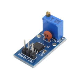 Driver Motor, Generator de impulsuri NE555 25x13mm 5÷12VDC şiruri pini -1, dioda.ro