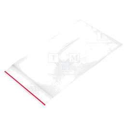 home, Pungă cu fermoar Lung: 150mm Lăţ: 100mm Gros: 45um polietilenă -1, dioda.ro