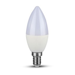 Lampi Iluminare, Bec LED - CIP SAMSUNG 7W E14 Plastic Lumânare 6400K -10, dioda.ro