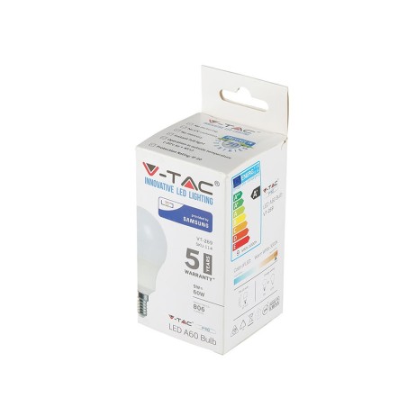 Bec LED - Cip SAMSUNG 9W E14 Plastic A60 6400K